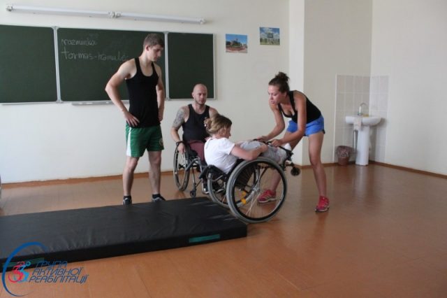 Техніка їзди на колясці