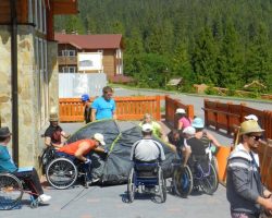 Ксвест-крос - збираємо палатку